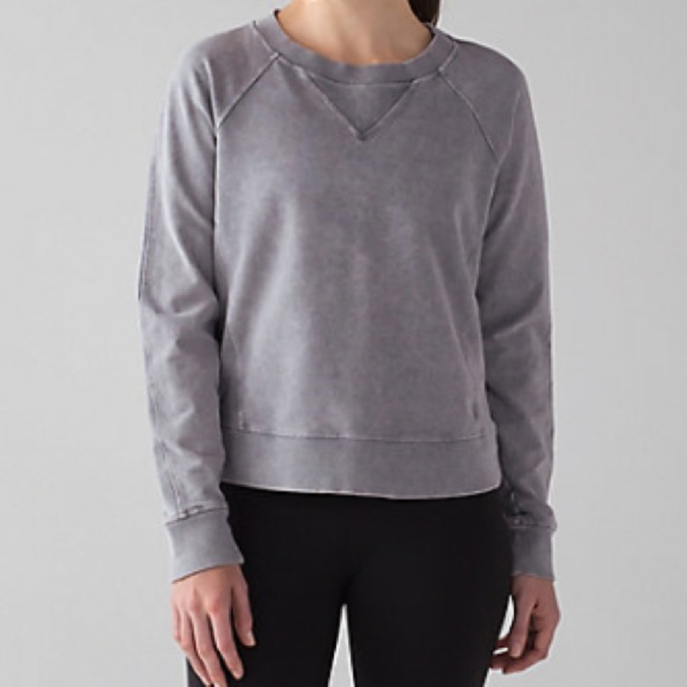 Lululemon loop back crew